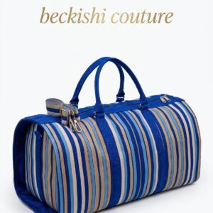 Aso Oke Duffel Bag